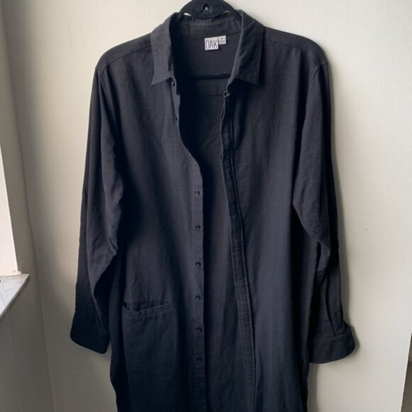 Oak NYC Long Sleeve Button Up - 100% Cotton - Picture 10 of 11